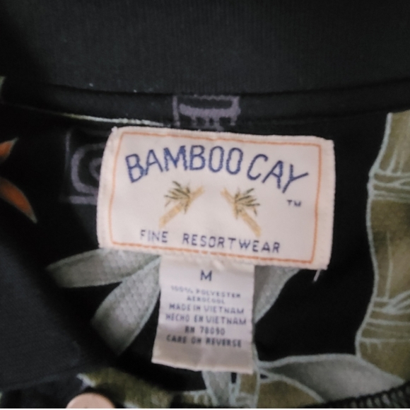 Bamboo Cay Mens Size M Shirt - Picture 3 of 6